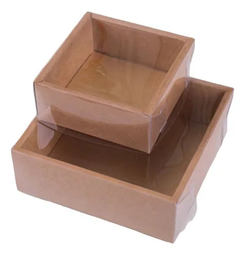 cod: 516 (10u) CAJA REGALOTAPA PVC Base y Tapa 12.5 X 12.5 X 5 (10U) COD:516 - medida: 12.5x12.5x5