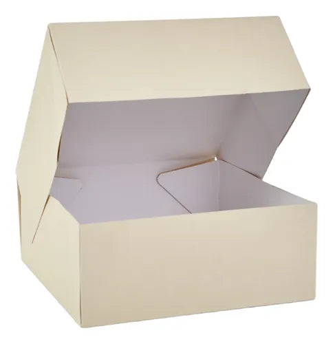 cod: 4258 (50u) CAJA 1 PIEZA PEGADA . TORTAS DESAYOS AJUARES DELIVERY - 031 BAULETTO - medida: 32x32x3.8