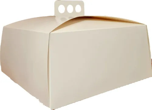 cod: 4020 (25u) CAJA PARA TORTAS - BLANCA - medida: 29x29x10
