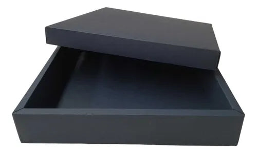 cod: 020 (10u) CAJA 27X27X5 REGALOS TR CARTON Base y Tapa BORDE (10U) COD:020 - medida: 27x27x5