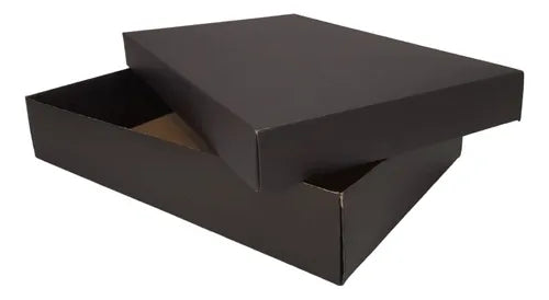 cod: 171 (10u) CAJA REGALOS NEGRO CARTON Base y Tapa 27X17X5 (10U) COD:171 - medida: 27x17x5