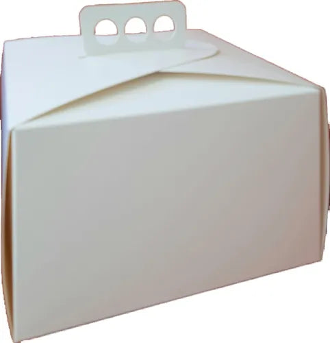 cod: 3633 (25u) CAJA PARA TORTA - BLANCA - medida: 25x25x10