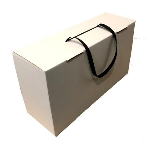 cod: 4528 (10u) CAJA BOLSA VALIJA AUTOARMABLE ROPA REGALO SIN CINTA - medida: 40x22x10