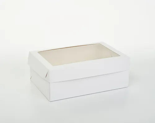 cod: 3800 (25u) CAJA GRANDE C/VISOR DESAYOS SANDWICHES U - medida: 26x18x9