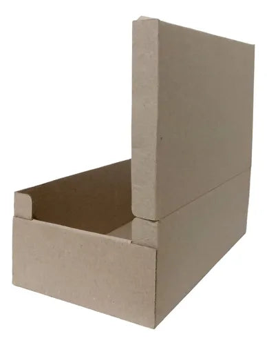 cod: 4045 (50u) CAJA MARRÓN PARA CALZADO DE DAMA 50 - medida: 29x17x10