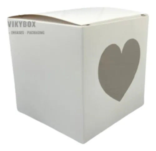 cod: 2579 (10u) CAJA CUBO CON VISOR - - medida: 10x10x7.5
