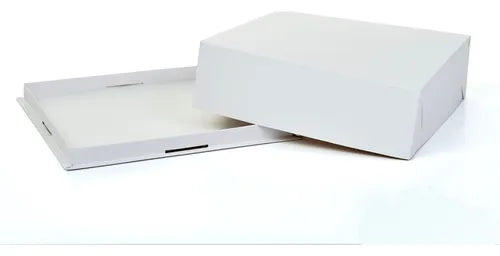 cod: 4065 (15u) CAJA PARA TORTAS POSTRES SEMIFRÍOS U - medida: 30x30x9