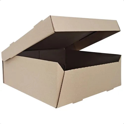 cod: 4046 (50u) CAJA PARA SÁNDWICH DE MIGA TORTA DE CARTÓN - medida: 29x29x13