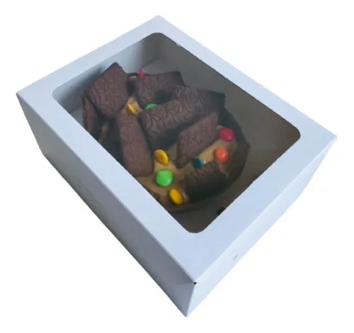 cod: 3459 (25u) CAJA MEDIO HUEVO DE PASCUA N - 20 - medida: 22x17x13