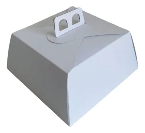 cod: 3348 (10u) CAJA PARA TORTAS- TARTAS - ROSCAS - medida: 21x21x11