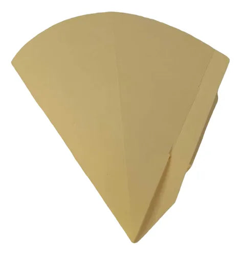 cod: 286 (10u) CONO 9X16 CREPES BLANCO CARTON CONO (10U) COD: 286 - medida: 9x16x