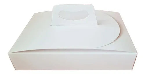 cod: 2120 (25u) CAJA PARA BOMBONES 1/4 CUARTO KILO - BLANCA - medida: 0x0x0