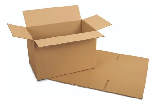 cod: 4613 (50u) CAJA CARTON EMBALAJE  MUDANZA REFORZADA 50 - medida: 60x30x15