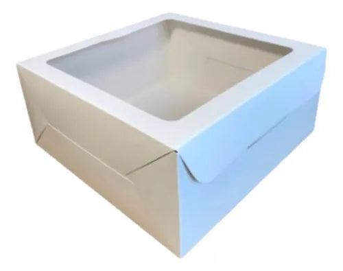cod: 3461 (25u) CAJA DELIVERY CON VISOR - - - medida: 22x22x9
