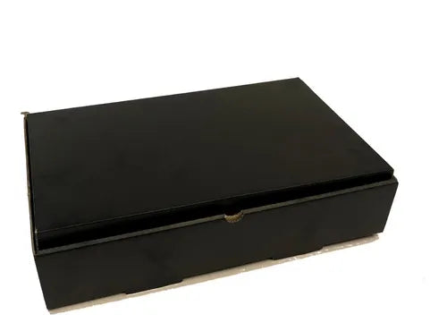 cod: 4266 (25u) CAJAS PARA ENVÍOS ECOMMERCE 32  NEGRO/M PD MC - medida: 32x17x7