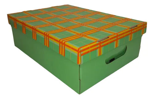 cod: 104 (10u) CAJA ARCHIVO OFICINA LAMINADO Base y Tapa 37X27X12 (10U) COD:104 - medida: 37x27x12