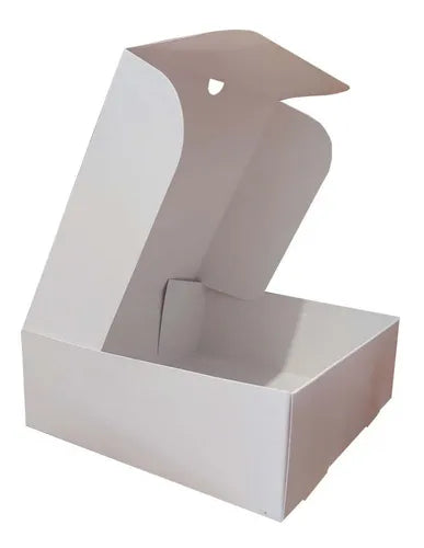 cod: 2131 (25u) CAJA PARA EMPANADAS A DOCENA BLANCA - medida: 0x0x0