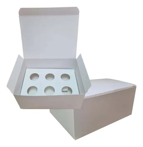 cod: 2138 (25u) CAJA PARA CONITOS CON CA  - BLANCA - medida: 0x0x0