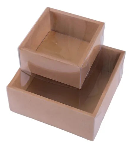 cod: 515 (10u) CAJA REGALOTAPA PVC Base y Tapa  17.5 X 17.5 X 6 (10U) COD:515 - medida: 17.5x17.5x6