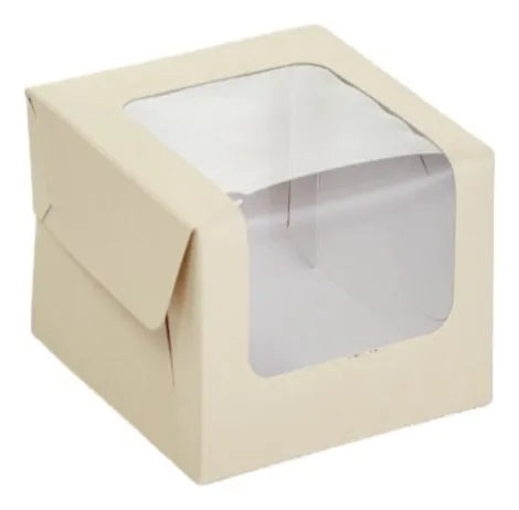 cod: 2535 (50u) CAJA 1 PIEZA BAJA VISOR  U TORTA MINI PVC 198 - medida: 10x10x4