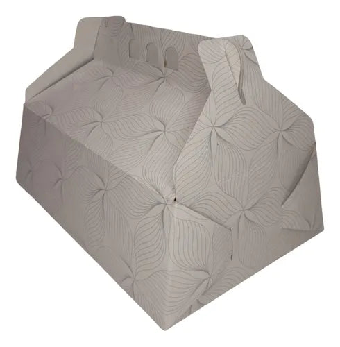 cod: 048 (10u) CAJA 30X21X12 PANADERIA TR CARTON MANIJA (10U) COD: 048 - medida: 30x21x12