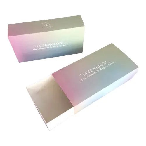 cod: 3146 (10u) CAJAS TIPO FOSFORERA PARA ALFAJORES/MACARONS/CHOCOLATES - medida: 20x10x3