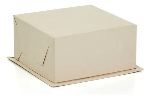 cod: 2761 (50u) CAJA BASE BANDEJA + TAPA 13  ,5  . TORTAS TARTAS POSTRES PORCIONES INDIVIDUALES BAULETTO - medida: 13x13x9
