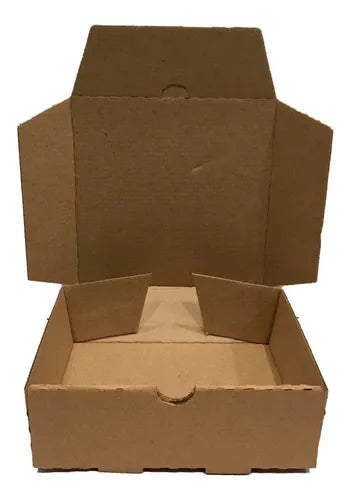 cod: 3228 (25u) CAJA PARA 6 EMPANADAS   18S.MICROCORRRUGADO C - medida: 20x18x7.5