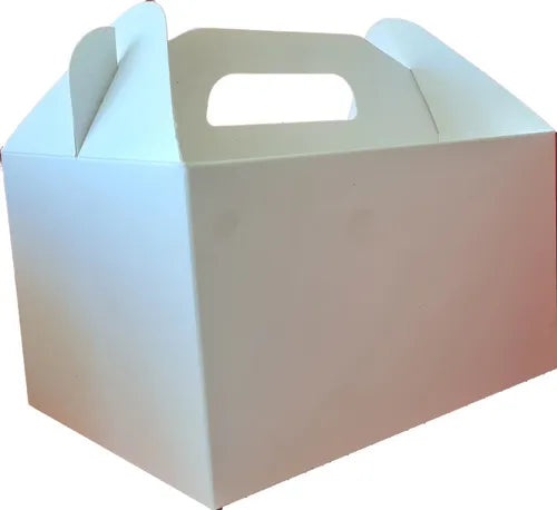 cod: 2156 (100u) CAJA MALETIN P/DELIVERY - BLANCA - medida: 0x0x0