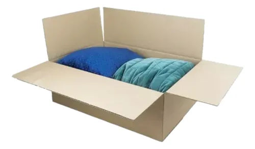 cod: 4621 (10u) CAJA CARTON EMBALAJE  MUDANZA REFORZADA 10 - medida: 60x40x20