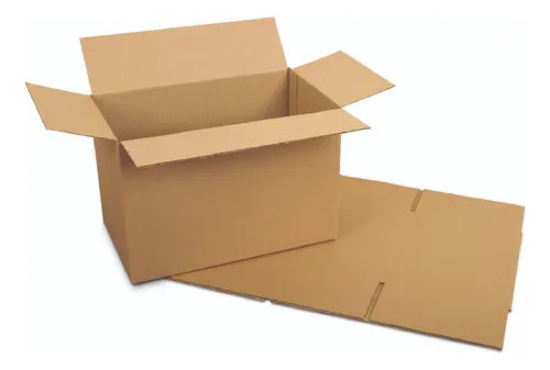 cod: 4580 (10u) CAJA CARTON EMBALAJE  MUDANZA REFORZADA - medida: 50x40x10