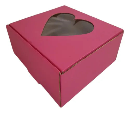 cod: 319 (10u) CAJA REGALO 19X19X8 COL CORRUGADO PVC AUTOARMABLE (10U) COD: 319 - medida: 19x19x8