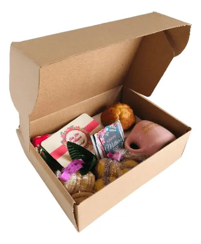 cod: 3976 (25u) CAJA PARA EMPANADAS- SÁNDWICH - DESAYOS - medida: 28x19x7.5