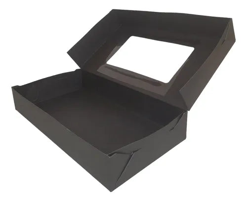 cod: 095 (10u) CAJA 24X13X4 ALFAJORES DONNUTSVISOR A (10U) COD:095 - medida: 24x13x4