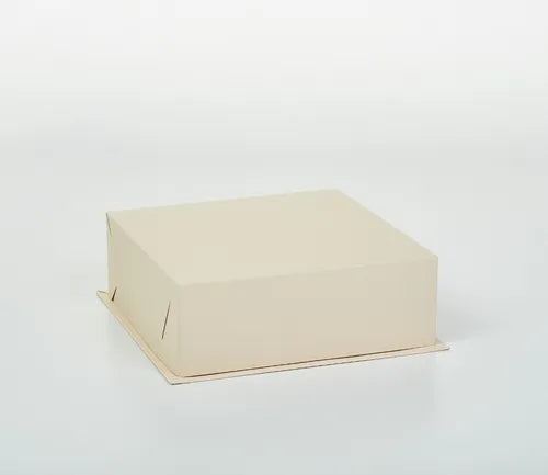 cod: 3117 (50u) CAJA BASE BANDEJA + TAPA  U TORTAS TARTAS 060B - medida: 20x20x3