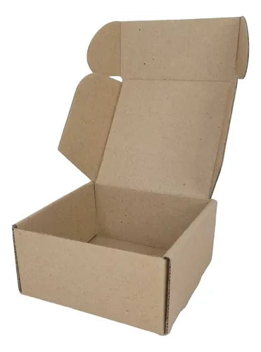 cod: 002 (10u) CAJA 10X10X5 ENVIO KRAFT CORRUGADO E-COMMERCE (10U) COD: 002 - medida: 10x10x5