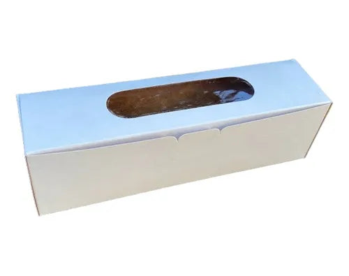 cod: 3337 (10u) CAJA 7/8 MACARONS CHOCOLATES ALFAJORCITOS - medida: 21x6x5.5