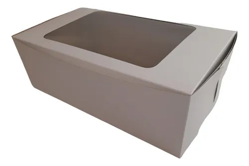 cod: 203 (10u) CAJA 25.5X14X9 MUFFINS COOKIESVISOR AUTOARMABLE (10U) COD:203 - medida: 25.5x14x9
