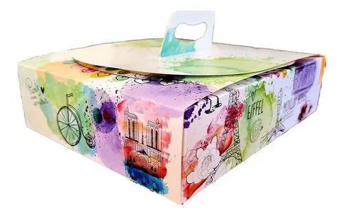 cod: 4075 (50u) CAJA PARA MASAS FINAS 1 KILO KILO - IMPRESA - medida: 30x24x6