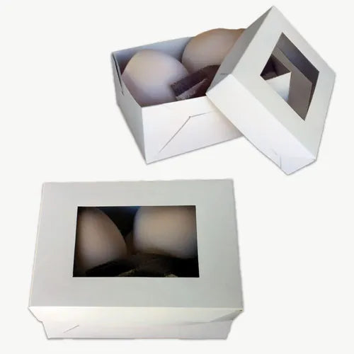 cod: 2402 (25u) CAJA PARA LENCERIA FINA MALLAS REGALOS    VENTANA PVC - medida: 0x0x0