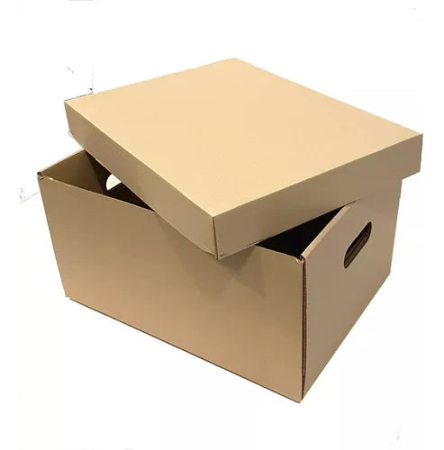 cod: 4527 (10u) CAJA ARCHIVO AMERICANA REFORZADA PREMIUM TRIPLE - medida: 40x30x30