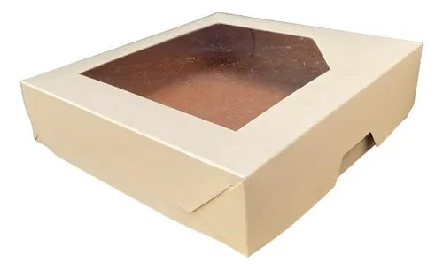 cod: 2823 (5u) CAJA 5  OCRE COOKIES CHOCOLATES BOMBONES GALLETITAS - medida: 15x14x3