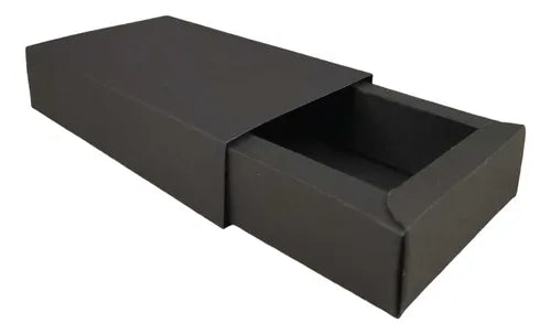 cod: 025 (10u) MINI 11X5X3 CAJA JOYERIARELOJES NEGRO CARTON Base y Funda (10U) COD:025 - medida: 11x5x2.5
