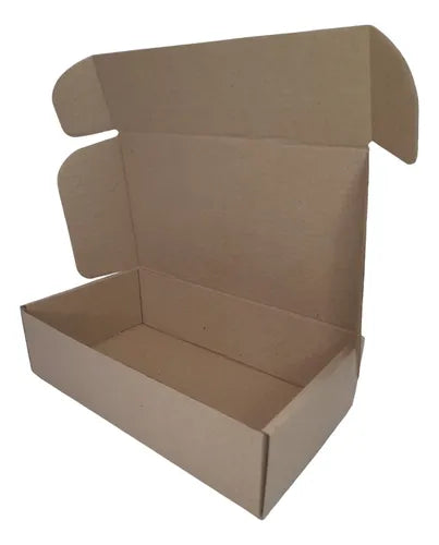 cod: 301 (10u) CAJA 22X12X6 ENVIO KRAFT CORRUGADO E-COMMERCE (10U) COD: 301 - medida: 22x12x6