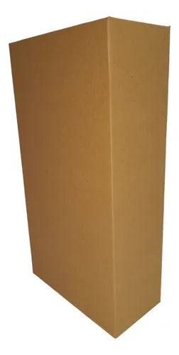 cod: 088 (10u) CAJA 38X20X10 - 2-BOTELLAS KRAFT CORRUGADO MANIJA (10U) COD:088 - medida: 38x20x10