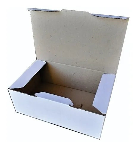 cod: 4654 (100u) CAJA PARA CALZADO DE NIÑO   BLANCO 15 - medida: 315x195x12