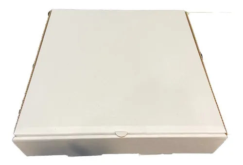 cod: 3992 (150u) CAJAS MICRO BLANCA  EMPANADA SANDWICH FACTURA - medida: 28x28x10