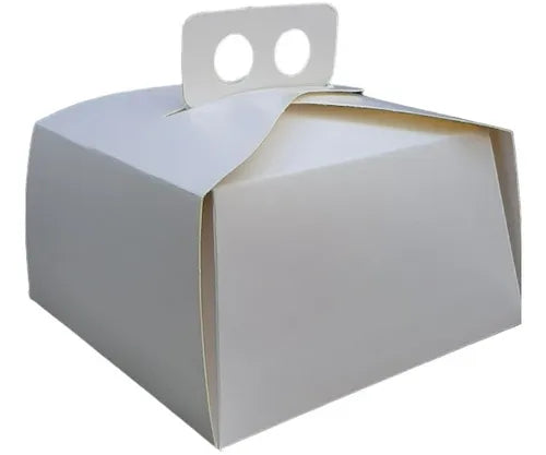 cod: 2713 (50u) CAJA CAJITA PARA TORTA MINI O PORCION - medida: 12x12x7