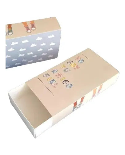 cod: 3167 (10u) CAJAS PARA ALFAJORES/MACARONS/CHOCOLATES DIA DEL AMIGO - medida: 20x10x5