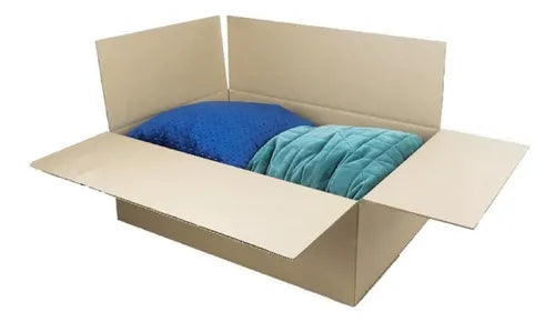cod: 4629 (5u) CAJA CARTON EMBALAJE  MUDANZA REFORZADA 5 - medida: 60x40x40